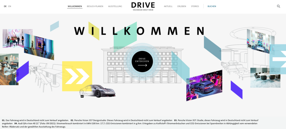 Die von uns entwickelte neue DRIVE Volkswagen Group Forum Website ist live!